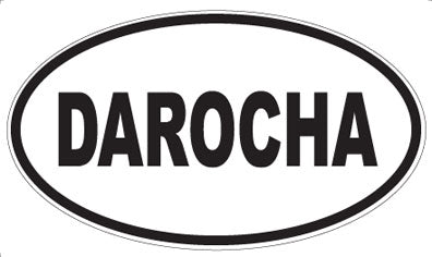 DAROCHA - Oval Sticker