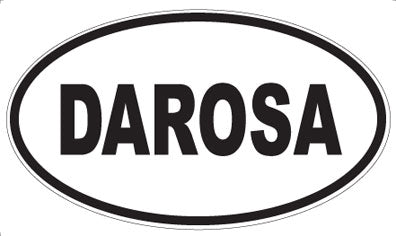 DAROSA - Oval Sticker