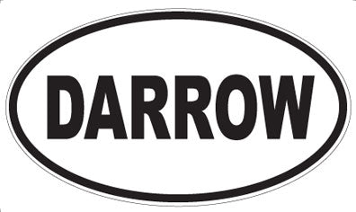 DARROW - Oval Sticker