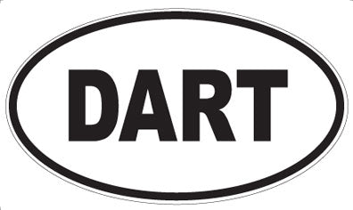 DART - Oval Magnet