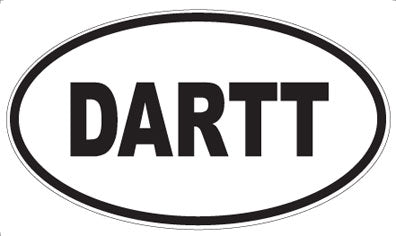 DARTT - Oval Sticker