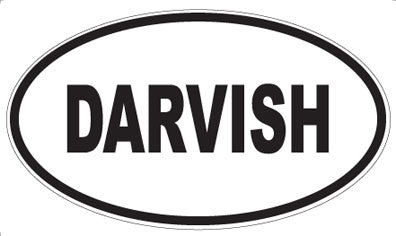 DARVISH - Oval Sticker