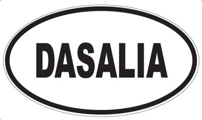 DASALIA - Oval Sticker