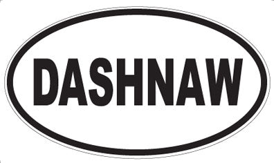 DASHNAW - Oval Sticker