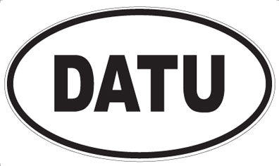 DATU - Oval Magnet