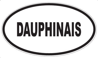 DAUPHINAIS - Oval Sticker