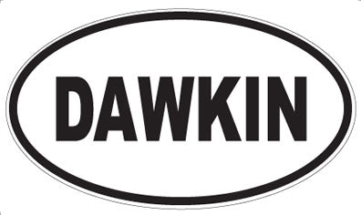 DAWKIN - Oval Sticker