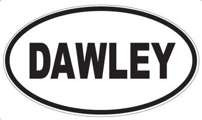 DAWLEY - Oval Sticker