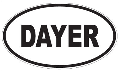 DAYER - Oval Magnet