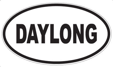 DAYLONG - Oval Sticker
