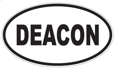 DEACON - Oval Magnet