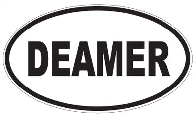 DEAMER - Oval Sticker