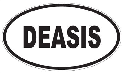 DEASIS - Oval Magnet