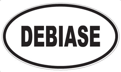 DEBIASE - Oval Sticker