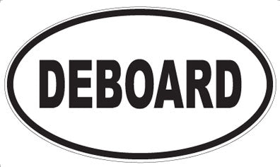 DEBOARD - Oval Sticker