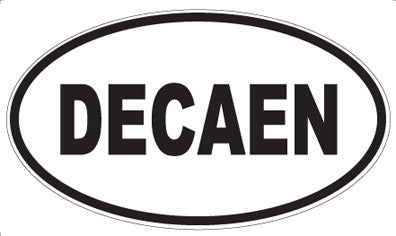 DECAEN - Oval Sticker