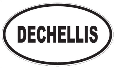 DECHELLIS - Oval Magnet