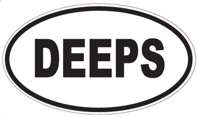 DEEPS - Oval Magnet