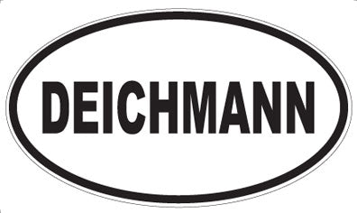 DEICHMANN - Oval Sticker