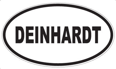 DEINHARDT - Oval Sticker
