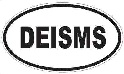 DEISMS - Oval Sticker