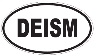 DEISM - Oval Magnet