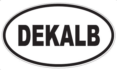 DEKALB - Oval Sticker