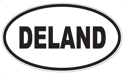 DELAND - Oval Sticker