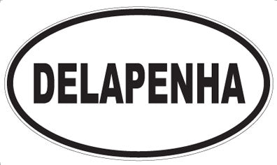 DELAPENHA - Oval Sticker