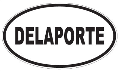 DELAPORTE - Oval Sticker