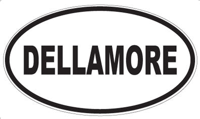 DELLAMORE - Oval Sticker