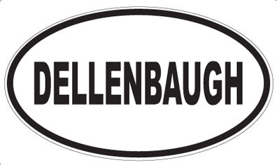 DELLENBAUGH - Oval Magnet