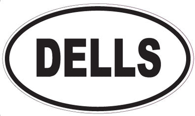 DELLS - Oval Sticker