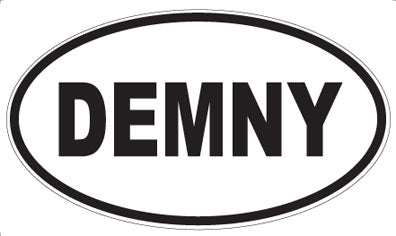 DEMNY - Oval Sticker