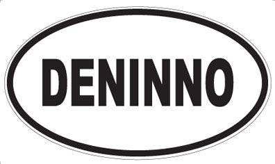 DENINNO - Oval Sticker