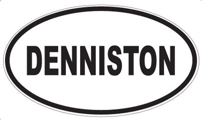 DENNISTON - Oval Sticker