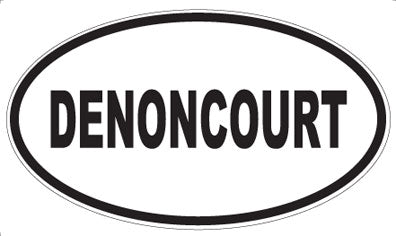 DENONCOURT - Oval Magnet