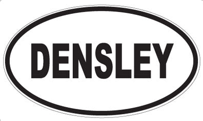 DENSLEY - Oval Sticker