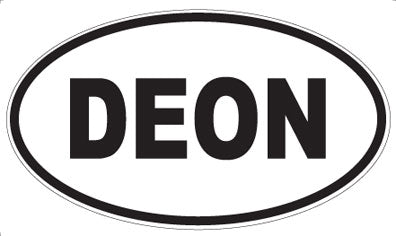 DEON - Oval Sticker