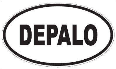 DEPALO - Oval Sticker