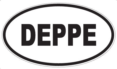 DEPPE - Oval Sticker