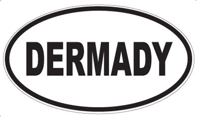 DERMADY - Oval Sticker