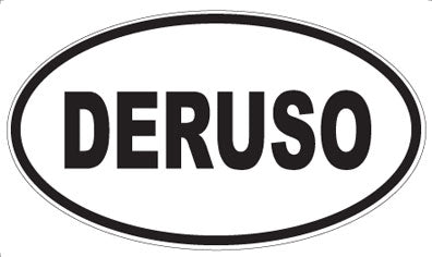 DERUSO - Oval Magnet
