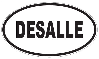 DESALLE - Oval Magnet