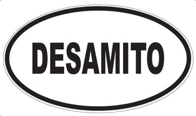 DESAMITO - Oval Magnet