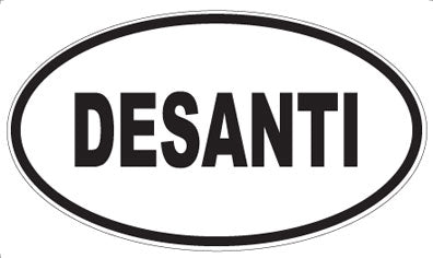 DESANTI - Oval Magnet