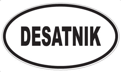 DESATNIK - Oval Magnet