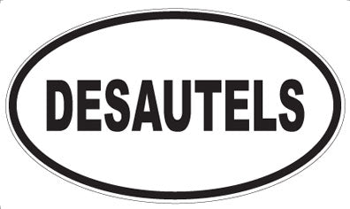 DESAUTELS - Oval Magnet