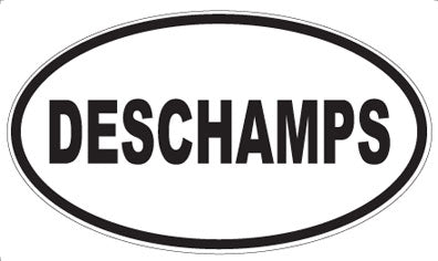 DESCHAMPS - Oval Magnet