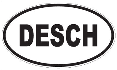 DESCH - Oval Magnet